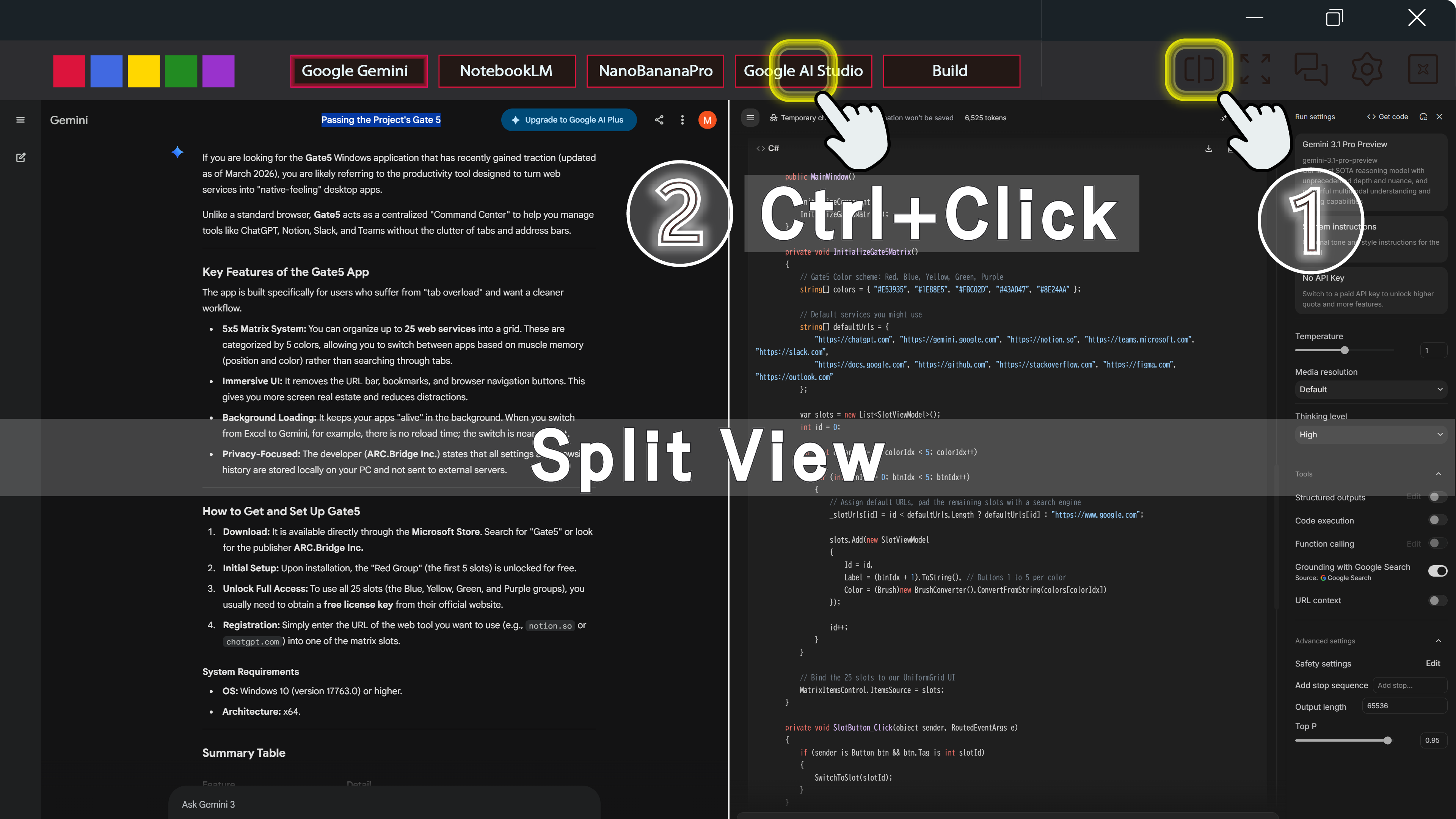 Step 3: Ctrl + Click