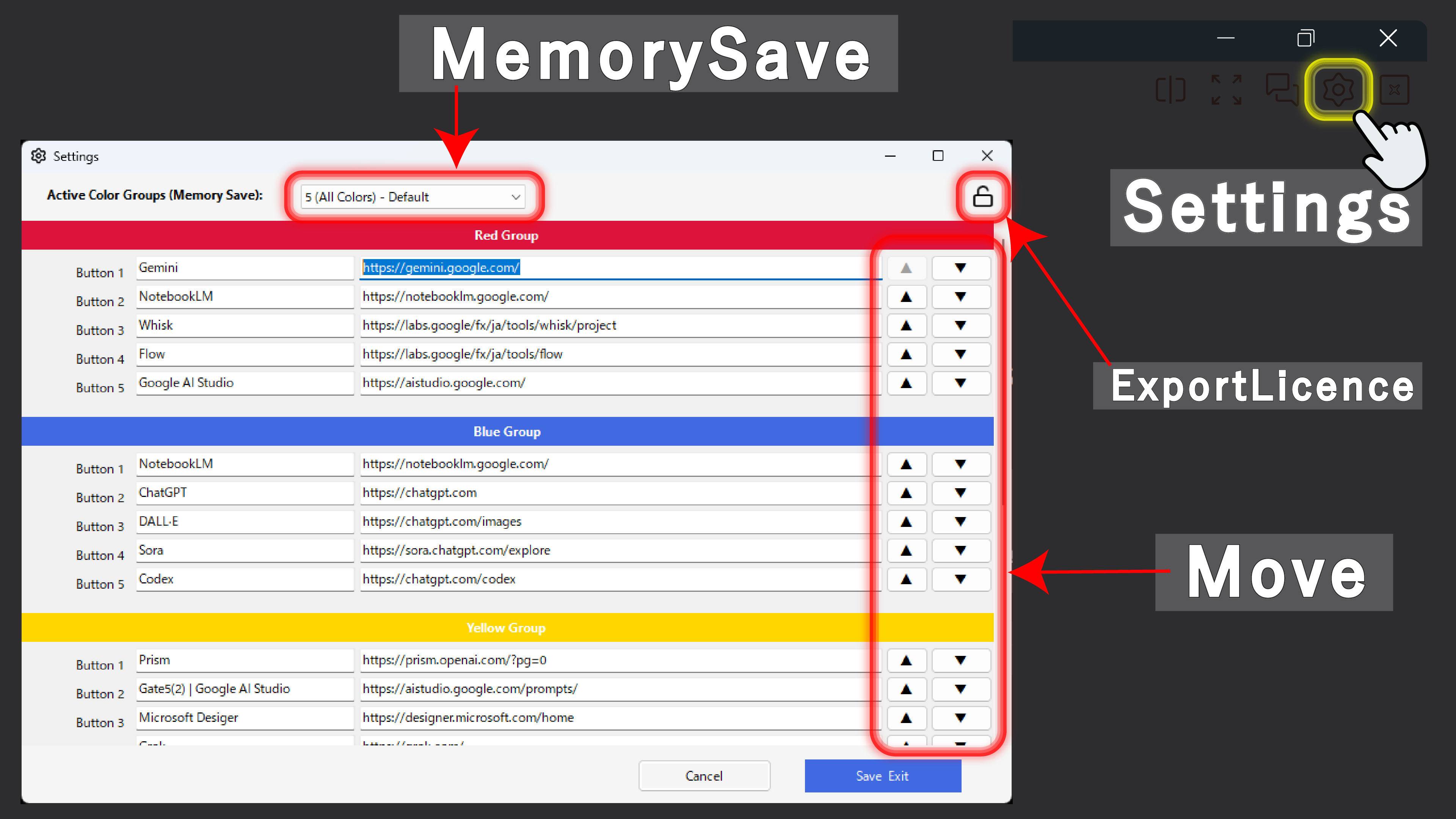Step 4: Settings